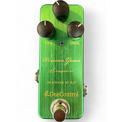 Used One Control LITTLE GREEN SCREAMER Effect Pedal