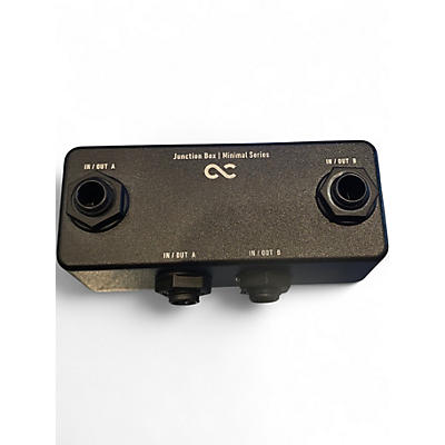 Used One Control Minimal Series Pedal Board Junction Box with BJF Buffer Pedal