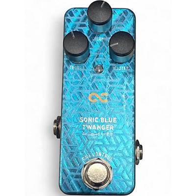 Used One Control SONIC BLUE TWANGER BFJ SERIES Effect Pedal