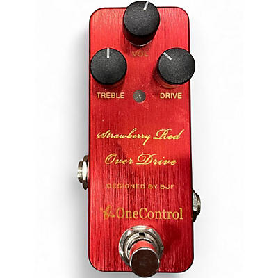 Used One Control STRAWBERRY RED Effect Pedal