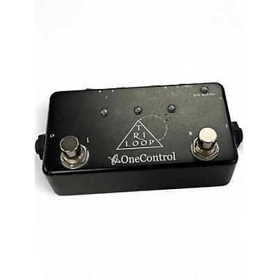 Used One Control TRI LOOP PEDAL Patch Bay