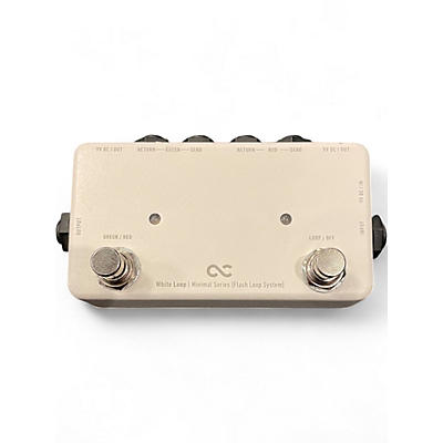 Used One Control White Loop Pedal