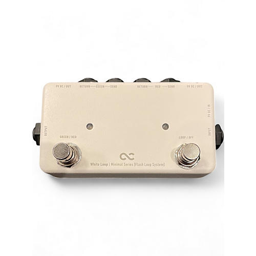 Used One Control White Loop Pedal