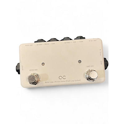 Used One Control White Loop Pedal