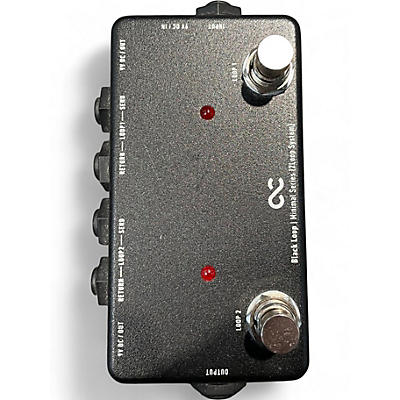 Used One Control black loop Pedal