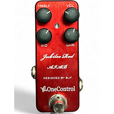 Used One Control jubilee Red Effect Pedal