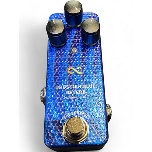 One Control Used One Control prussian blue reverb Effect Pedal