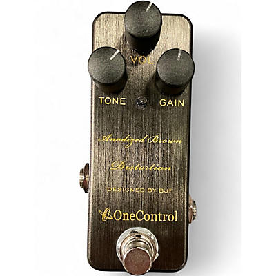 Used Onecontrol ANODIZED BROWN Effect Pedal