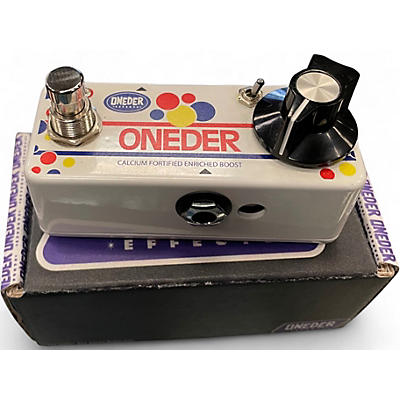 Used Oneder BOOST Effect Pedal