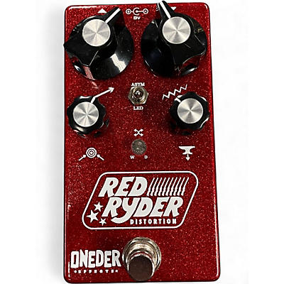 Used Oneder Effects Red Ryder Distortion Effect Pedal
