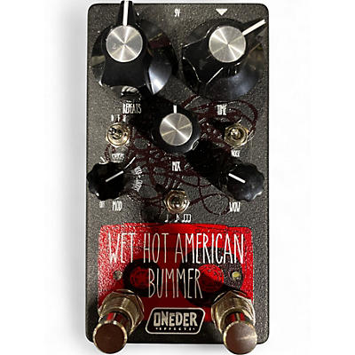 Used Oneder Effects Wet Hot American Bummer Effect Pedal