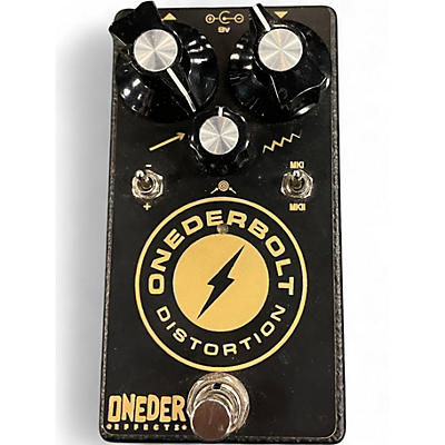 Used Oneder ONEDERBOLT Effect Pedal