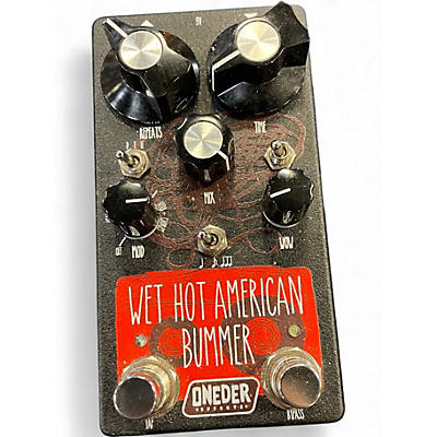 Used Oneder Wet Hot American Bummer Effect Pedal