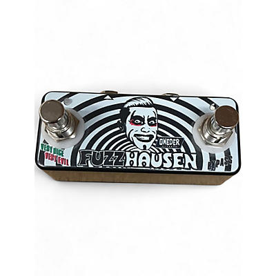 Used Oneder fuzzhausen Effect Pedal