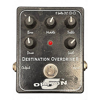 Used Option 5 DESTINATION OVERDRIVE II Effect Pedal