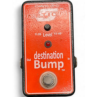 Used Option 5 Destination Bump Boost Effect Pedal