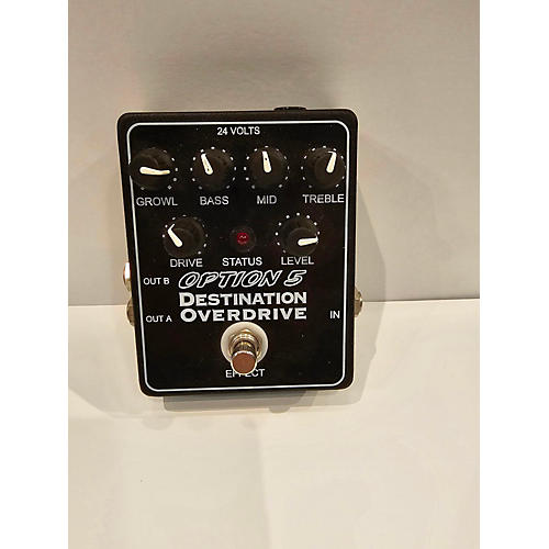 Option 5 Used Option 5 Destination Overdrive Effect Pedal