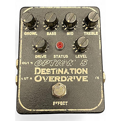 Used Option 5 Destination Overdrive Effect Pedal