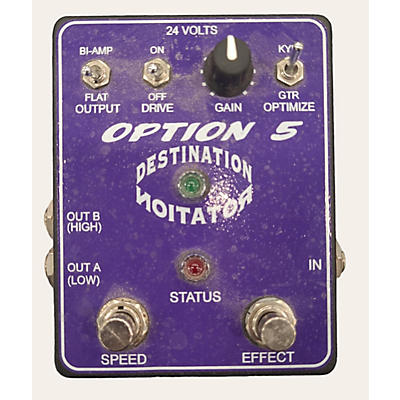 Used Option 5 Destination Rotation Effect Pedal