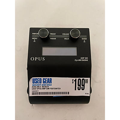 Used Opus Amp Sim Footswitch