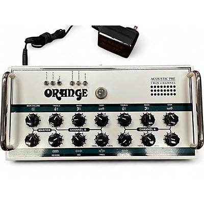 Used Orange Amplifiers ACOUSTIC PRE TWIN CHANNEL Guitar Preamp