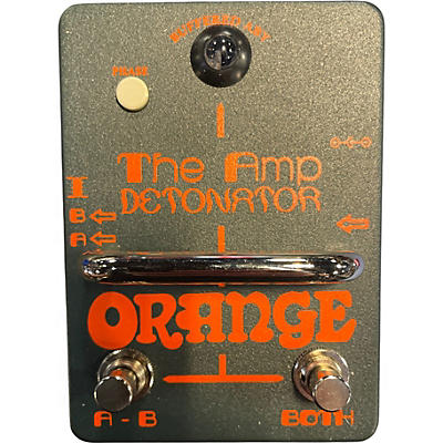 Used Orange Amplifiers Amp Detonator Active ABY Switcher Pedal