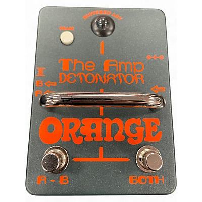 Used Orange Amplifiers Amp Detonator Effect Pedal