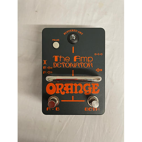 Orange Amplifiers Used Orange Amplifiers Amp Detonator Footswitch