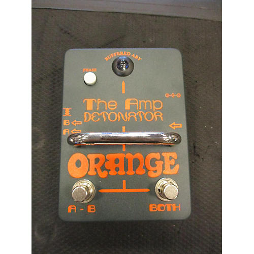 Orange Amplifiers Used Orange Amplifiers Amp Detonator Pedal