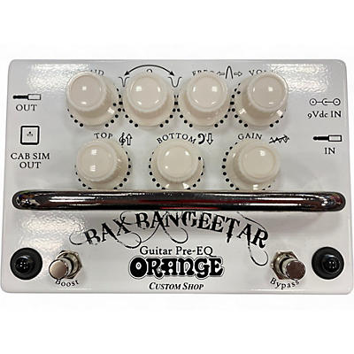 Used Orange Amplifiers Bax Bangeetar Guitar Preamp