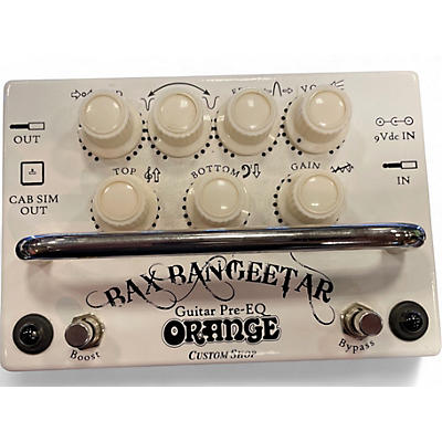 Used Orange Amplifiers Bax Bangeetar Guitar Preamp