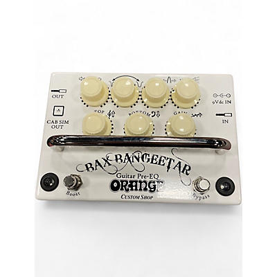 Used Orange Amplifiers Bax Bangeeter Guitar Preamp