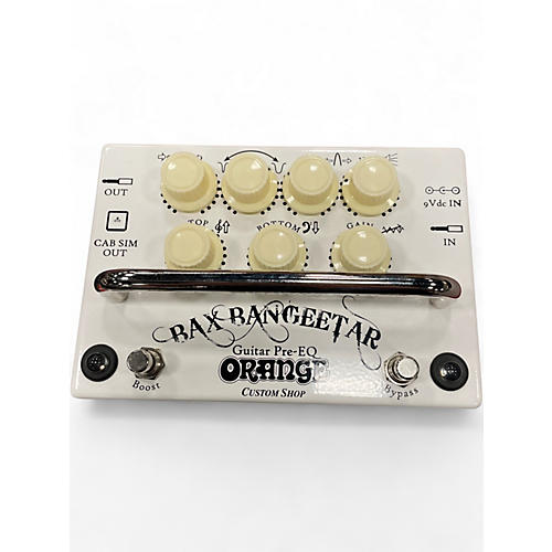 Used Orange Amplifiers Bax Bangeeter Guitar Preamp