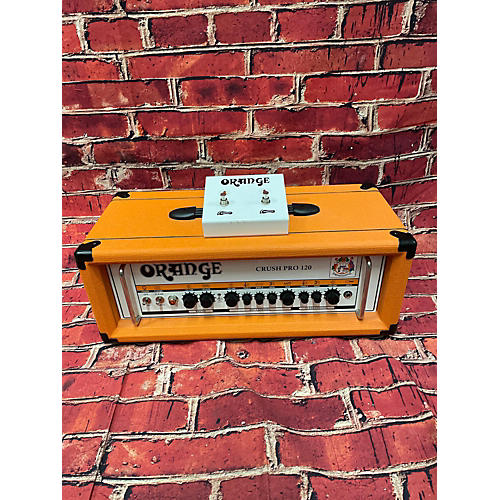 Orange Amplifiers Used Orange Amplifiers CR120H Crush Pro 120W Solid State Guitar Amp Head