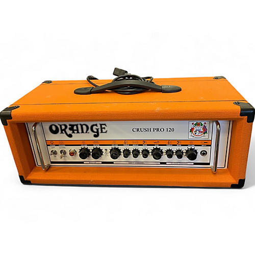 Orange Amplifiers Used Orange Amplifiers CR120H Crush Pro 120W Solid State Guitar Amp Head