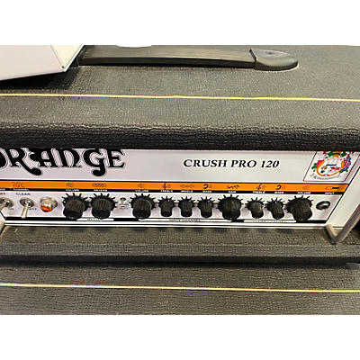 Used Orange Amplifiers CR120H Crush Pro 120W Solid State Guitar Amp Head