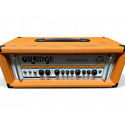 Used Orange Amplifiers CR120H Crush Pro 120W Solid State Guitar Amp Head