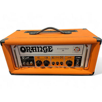 Used Orange Amplifiers CS50 Custom Shop 50W Tube Guitar Amp Head