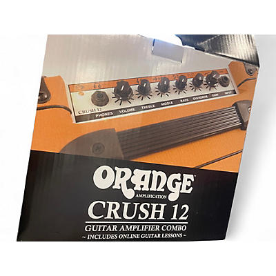 Used Orange Amplifiers Crush 12 Guitar Combo Amp