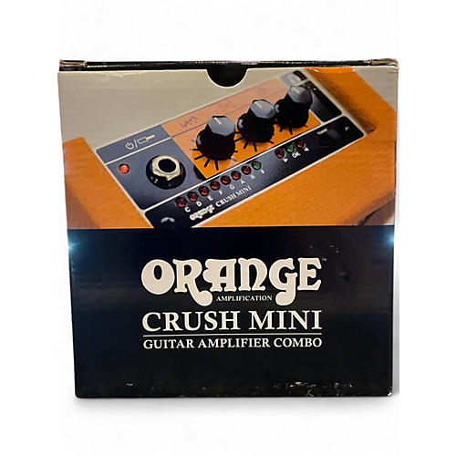 Orange Amplifiers Used Orange Amplifiers Crush Mini Battery Powered Amp