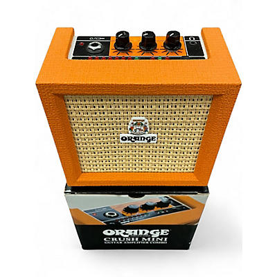 Used Orange Amplifiers Crush Mini Battery Powered Amp