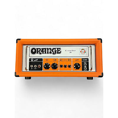 Used Orange Amplifiers Custom Shop 50 50W Tube Guitar Amp Head