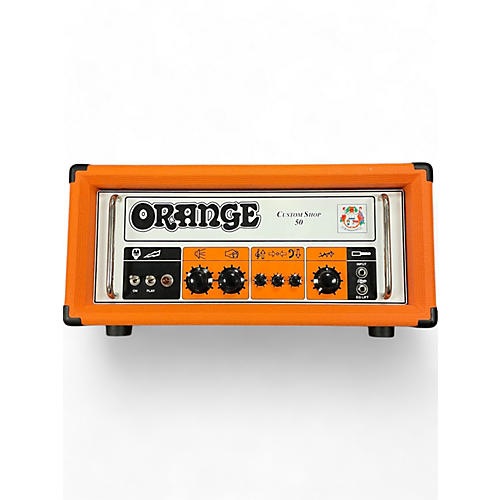 Orange Amplifiers Used Orange Amplifiers Custom Shop 50 50W Tube Guitar Amp Head