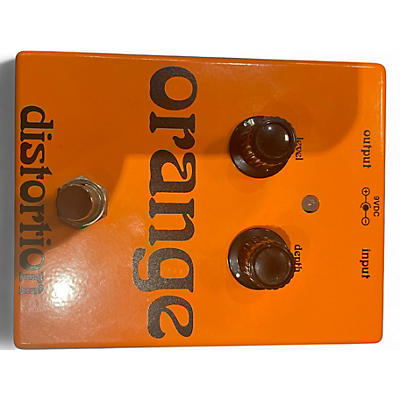 Used Orange Amplifiers DISTORTION Effect Pedal