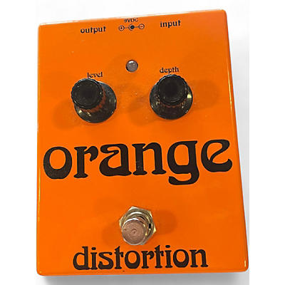 Used Orange Amplifiers DISTORTION Effect Pedal