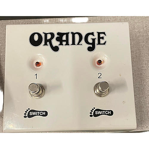 Orange Amplifiers Used Orange Amplifiers FS2 Footswitch Pedal