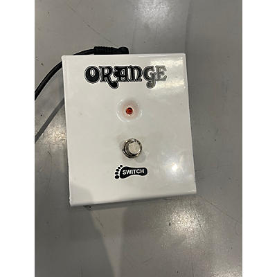 Used Orange Amplifiers Foot Switch Footswitch
