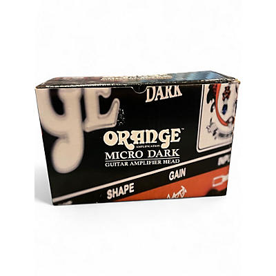 Used Orange Amplifiers Micro Dark 20W Tube Guitar Amp Head