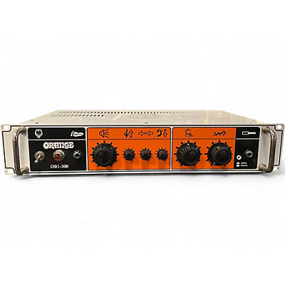 Used Orange Amplifiers OB1-300 Bass Amp Head