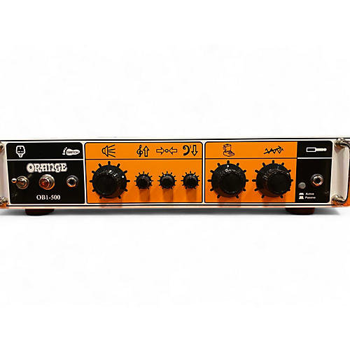 Orange Amplifiers Used Orange Amplifiers OB1-500 Bass Amp Head